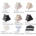 Mumsbest Ecological Baby Cloth Diapers with Insert Washable Reusable Nappy Liners Training Pants Adjustable Pocket Diaper Cover. 