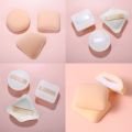 Sweet Beauty 3 Pcs Triangle Soft Makeup Puff for Loose Powder Soft Body Cosmetic Foundation Sponge Mineral Powder Wet Dry Makeup Tool with Strap. 