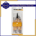 Keep Smiling 11pcs Clay Tool Set for Modelling & Sculpting Pottery Clay Sculpture Carving Tool Set for clay polymer ceramics. 