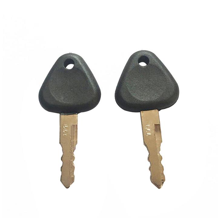 2Pcs Portable Heavy Equipment Accessory for Volvo Excavator Models 777 Key