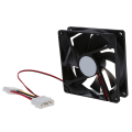 3X DC 12V 4 Pin Black Plastic PC Cooling Fan 90mm x 90mm x 25mm. 