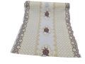 Classic Table runner sheet - Vinyl Plastic Lace Center Table sheet - 20 x 36 inches. 