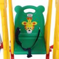 Kids Swing Playground Children Play Area Garden with Double Swing for Outdoor and Indoor Zoo Made of Plastic. 