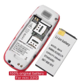BM10 380mAh Mini Phone Nokia 3310 Style Original Spare Battery | Battery for BM10 Small Finger Size Mobile Extra Strength Special Battery. 