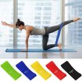 Yoga Resistance Band 5 Piece Exercise Ring Exercise Belt Suitable for Home Fitness Physiotherapy and Carrying Bag. 