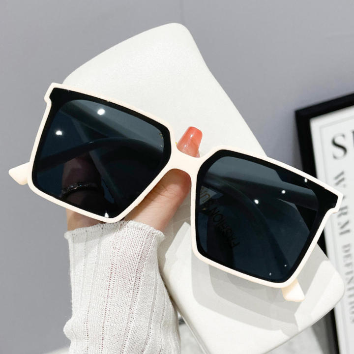Vintage Sunglasses Square Sunglasses Oversized Sunglasses Retro Sunglasses  Black Sun Glasses