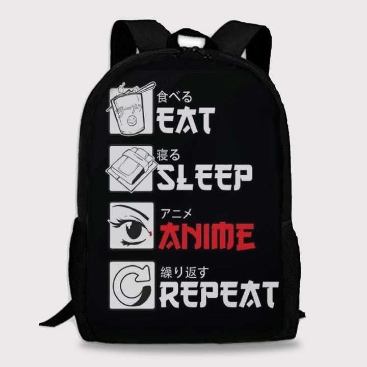 Anime Backpack For Japanese Cartoon Fans College Bag at CustomizeGiftsPk