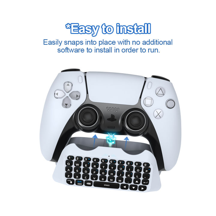 Wireless%20Keyboard%20For%20PS5%20Controller%20Bluetooth%20External%20Keyboard%20Chat%20Voice%20Bluetooth%20Keyboard%20For%20Playstation5%20Gamepad%20-%20Image%204
