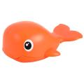 Orange whale (opp bag) & Douyin baby bathing water cool swim small turtle clockwork animal bathroom play water children toys Orange whale (opp bag). 