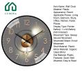 Lumina Geometric Wall Clock 8 Inch Modern Wall Clock Silent Non-ticking Battery Operated for Home Office Decor Stylish Quiet Wall-mounted Clock for Living Room Bedroom Kitchen Classroom Buy on Battery. 