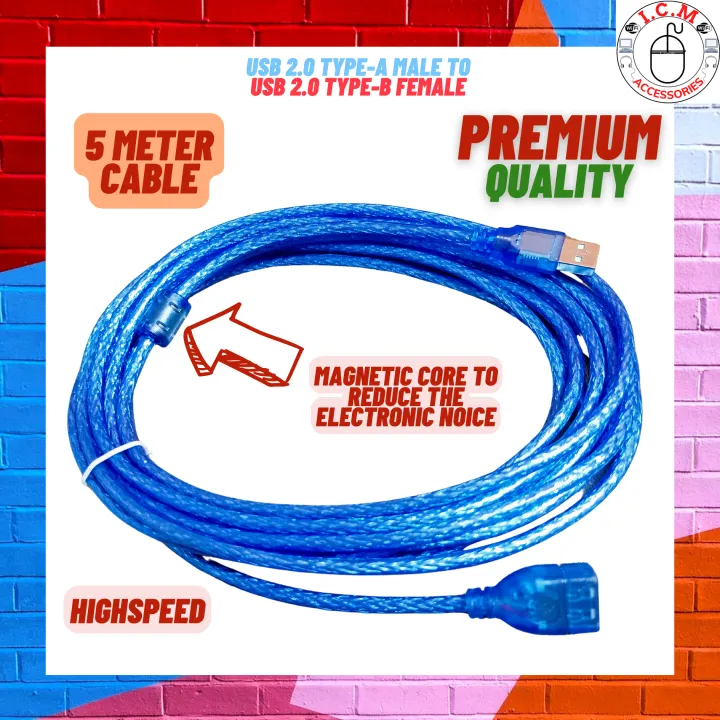 5M%20USB%20EXTENSION%20CABLE%205%20METER%20MALE%20TO%20FEMALE%20USB%202.0%20EXTENSION%20CORD%20CABLE%20LEAD%205%20METER%20HIGH%20QUALITY%20Black%20-%20Image%205