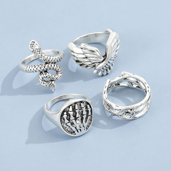 ARGETR%20Personality%20Vintage%20Unisex%20Geometry%20Fashion%20Jewelry%20Exaggerated%20Square%20Man%20Ring%20Snake%20Ring%20Korean%20Style%20Ring%20Punk%20Ring%20-%20Image%207