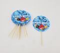 ANGRY BIRDS THEME CUPCAKE TOPPERS PACK OF 10 CUPCAKE TOPPERS. 