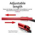 Motorcycle 3 pieces aluminum handle for all bikes (cd 70 + ybr all models + honda cd dream + cg 125 self ). 