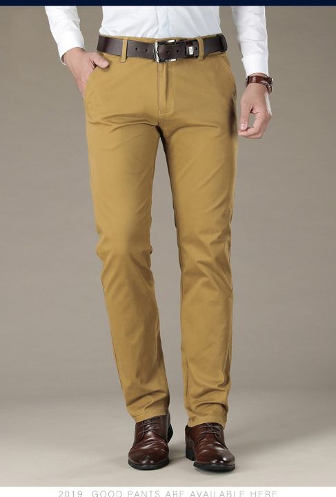 Hashback Chino Pant for Men Stretchable Also Big N Tall -  Stretchable Chinos for Men - Finely Stitched