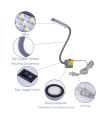 20 LEDs Sewing Machine Light Kit Portable Work Light LED Light Flexible Gooseneck Lamp Magnetic Base Desk Lamps,for Quilting Work Sewing Machine Table Lathe Drill Press, Workbenches,Music Stands,Crafts, without 2pin show. 