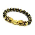 Chinese Style Men's Lucky Beads Bracelet for Men Women Wristband Wealth and Good Luck Changing Bracelets. 