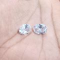 Original Zircon Stone White Color 8.0 crt ± 1crt Gems Stone for ring round shape stone. 