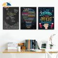 TURT Creative Motivational Classroom Wall Posters Inspirational Quotes for Students Teacher Classroom Decorations. 
