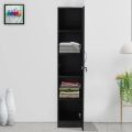 Wood Cupboard Wood Almirah 5 Shelves With Door Storage Cabinet, Cupboard Almari. 
