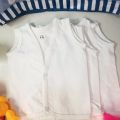 3 pcs Baby Vest Summer stuff Thin Pure Cotton Wear Newborn Belly Protection Boy Baby Vest Children's Vest. 