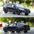 1:24 Toyota Camry Metal Diecast Model Car With Simulation Sound and Lights, Pull Back Action With  Doors, Front & Rear Hood Opened Luxury Cars Collection Best Gift For Car Collectors Die Cast Metal Cars For Kids & Adults. 