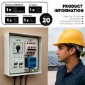 Smart Solar Board Stickers for Home and Office Electric Distribution Board Labels Solar Sticker Label. 