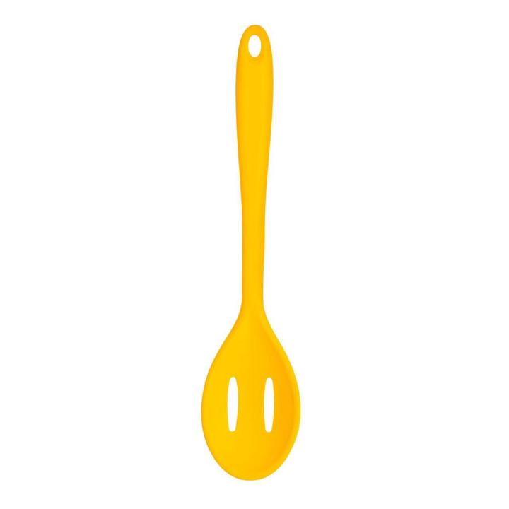 Zing Yellow Silicone Slotted Spoon - Premier Home - SKU 0805364