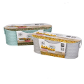 Best Indoor/Outdoor Stainless Steel Flower Pot With Coco Peat & Seeds For Your Garden. 