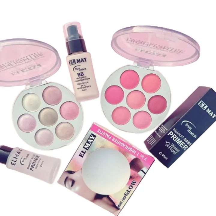 ELMAY%204Pcs%20Makeup%20Deal%20Foundation%20Pump%20-%20Primer%20Pump%20-%20Highlighter%20%20-%20Makeup%20Blush%20-%20Image%202