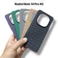 Redmi Note 14 Pro 4G Soft Matt Camera Protection TPU Design Case Matte Scrub Shockproof Back Cover. 