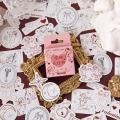 46PCS Cupid Series Aesthetic Stickers Album Diary Journal Phone Decorative Scrapbooking DIY Sticker. 