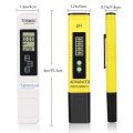 PH and TDS Meter, 3-In-1 TDS EC Temperature Tester, Test Pen and Soil Test Kit, Light & PH for Home and Garden. 