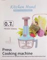 Chopper - Manual chopper - Chopper Machine - Handchopper - Advanced Multi-Function Food Processor - Vegetable Cutter - Hand Chopper - Press Start Quick Operation - Handheld Vegetable Chopper - Mixer - Blender To Chop Fruits Onions - Ginger- Herbs - Garlic. 