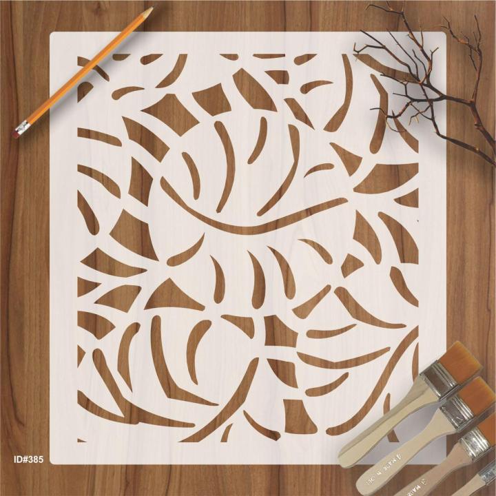 Abstract pattern  Reusable Stencil For wall Painting Art DIY Home Decor, Album Crafts and Canvvas