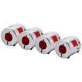 Flexible Plum Coupling Encoder Blossom Shaft Coupler High‑Strength Aluminum for Stepper Motors Encoders. 