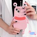 3D Cute Frog Phone Case For Vivo Y02 Y77 Y77E Y22 Y22S Y16 Y35 2022 4G Y17 Y15 Y12 Y11 S1 Pro Y9S Y7S Soft Cases Silicone Cover. 