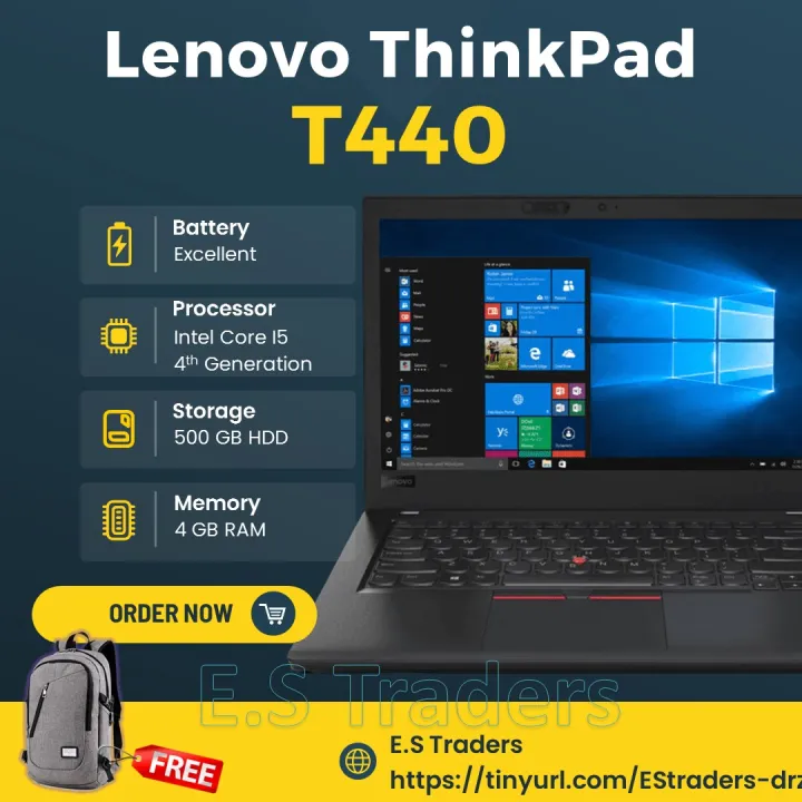 Lenovo%20ThinkPad%20T440p%20/%20L440%20Intel%20Core%20i5%204th%20Generation%204GB%20RAM%20-%20500GB%20Harddisk%20HDD%2014inch%20Screen%20-%20Free%20laptop%20bag%20-%20Warranty%20-Daraz%20Like%20New%20Laptops%20-%20Image%206