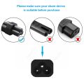 Laptop Power Cable 1.2m EU Plug IEC C5 Power Adapter Extension Cord For Asus Dell HP Notebook TV Monitor PC Computer Printer. 
