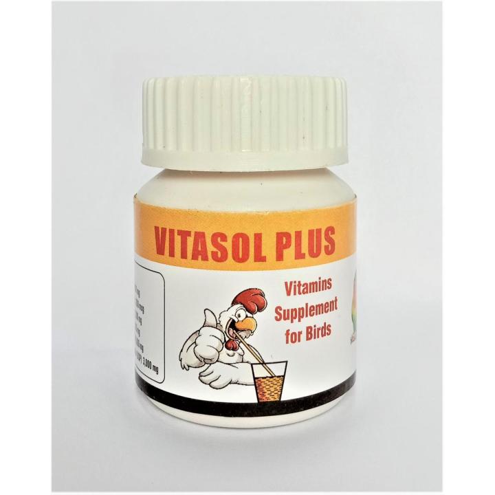 Vitasol%20Super%20Plus%20For%20Birds%2025%20Grams%20For%20Parrots%20Finches%20Poultry%20Chicken%20-%20Image%202