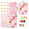 Pink Gold Birthday Gift Wrapping Paper Wrapping Paper for Party,Wedding,Valentine'S Day,All Occasion. 