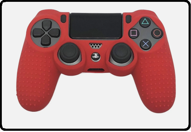 PS4 Controller Skin Case Cover Texture Silicone Rubber Case DualShock 4 Controller Protect Cover