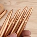 01 PC Outdoor Portable Plastic Bullet Shape Ballpoint Pen Unique Mini Signature Writing Pens Students Stationery Office Supplies. 