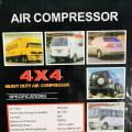 AVC AC PRO CYCLONE AIR COMPRESSOR Portable Heavy duty Tire Inflator/Car Air Compressor with Working Light. 