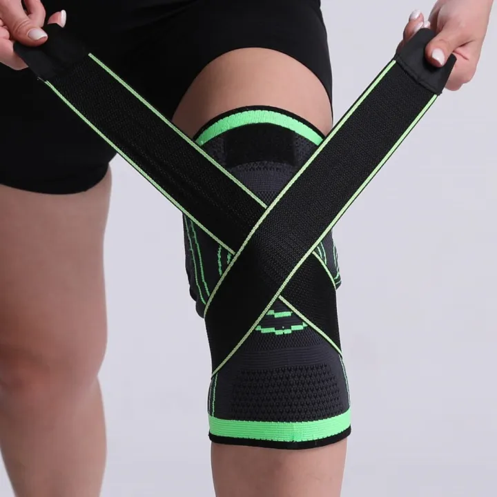 Adjustable%20Pressurized%20Fitness%20Running%20Cycling%20Bandage%20Knee%20Support%20Braces%20Elastic%20Nylon%20Sports%20Compression%20Pad%20Sleeve%20Unisex%20-%20Image%203