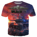YX GIRL 2019 Fashion Mens t shirt Top game World Of Tanks Print tshirts summer casual streetwear t-shirt Drop shipping TK-58. 