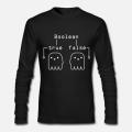 Software Developer Boolean Full sleeve t shirt. 