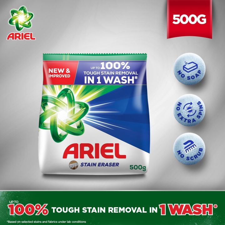 Ariel Detergent Washing Powder Original - 500g Pack