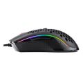 Redragon M808 Storm Lightweight RGB Gaming Mouse 85g Honeycomb Shell 12,400 DPI 7 Programmable Buttons. 