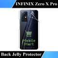 Infinix Zero X Pro Back Protector Transparent Hydrogel Soft Film jell Protection For Infinix Zero X Pro. 